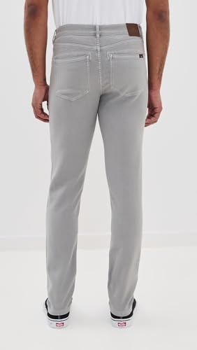 Faherty Men's Stretch Terry 5 Pocket Pants, Iron, Grey, 293
