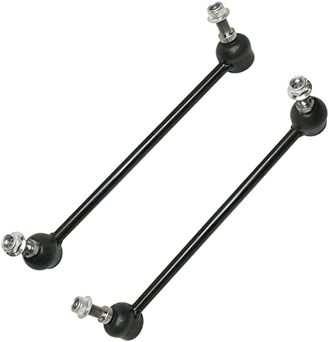 Image of Detroit Axle - 8pc Front End Kit for 2005-2006 Chevy Equinox 2002-2007 Saturn VUE 2006 Pontiac Torrent 2 Lower Control Arms w /Ball Joints 2 Outer Tie Rod Ends 4 Front Rear Sway Bar Links Replacement