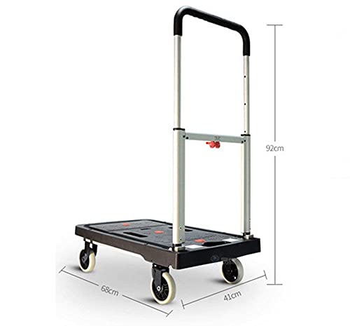 Carretilla plegable de aluminio para equipaje portátil miniatura 7