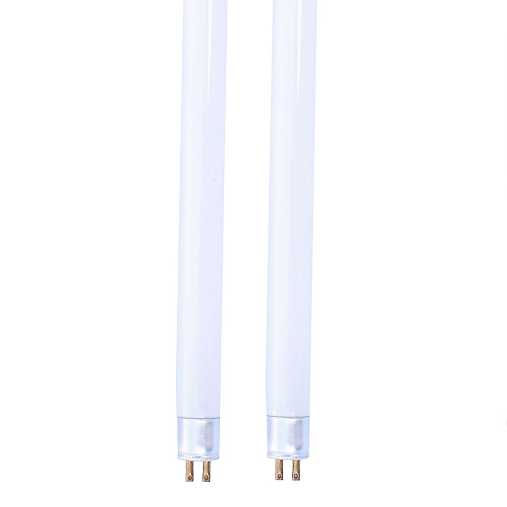 2 Pack T4 Fluorescent Tube 419mm(excluding pins) 12W, T4 Cool White 3500K, G5 Base Low Energy Consumption Tube Light, Emergency Energy Saving Light for Kitchen, Bathroom, Cabinet, Garage