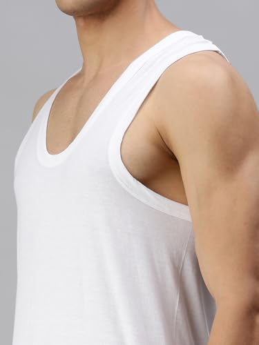 Image of ONN Men's Cotton Vest (Pack of 4)