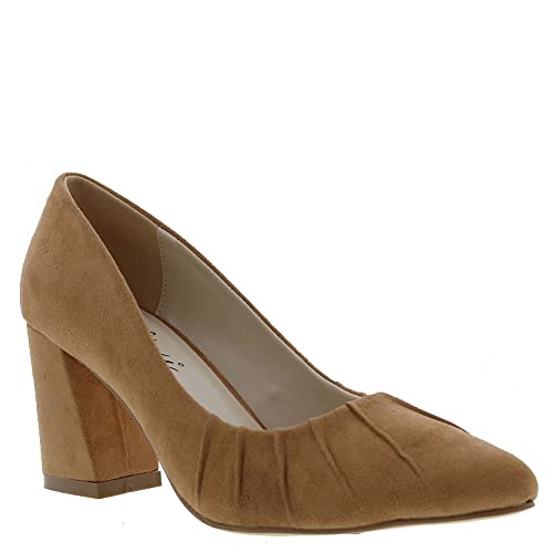 Bellini Vinny Women's Pleated Block Heel Pump - Main Image
