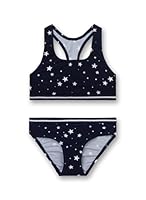 Sanetta Mädchen-Bikini | Bequemer und anschmiegsamer Bikini aus Polyamid-Mix für Mädchen. Bademode für Kinder 140