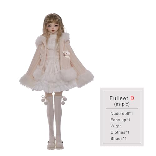Muñeca 1/4 Lynn BJD Resina 44 cm Fullset miniatura 7