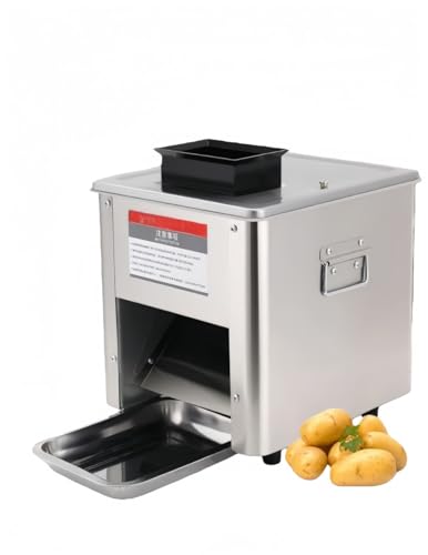 MCSWSEE �d�����X���C�T�[ 850W 3 in 1�א؂�ؒf�@ ���ݒ����\2.5-15mm ���Y��200kg/H �����ȒP �Ƒ��p����я��Ɨp �V���o�[ (3mm,�V���o�[)