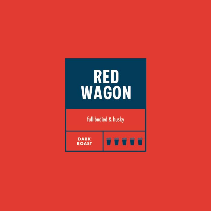 Café en grano Boyd's Red Wagon, 5 lb, tostado oscuro miniatura 3
