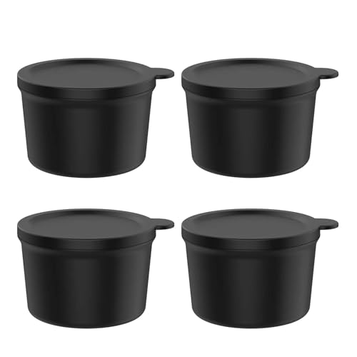 4 moldes de silicona para hielo con tapa compatibles KitchenAid miniatura 1