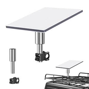 WingFly Starlink Mini RV-houder, Mini Starlink RV-accessoires Starlink internetkit satelliet met installatiebereik 22-28 mm buisklem voor Star Link Mini, aluminiumlegering
