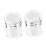 Photo Gallery ukcoco 2 pezzi contenitori airless per lozioni bottiglie vuote per cosmetici crema e lozione riutilizzabili resistenti per casa e viaggio Photo Gallery ukcoco 2 pezzi contenitori airless per lozioni bottiglie vuote per cosmetici crema e lozione riutilizzabili resistenti per casa e viaggio