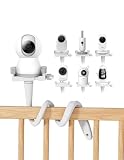 Soporte Universal para Monitor de Bebé GHB Camara,Philips Avent/Momcozy/ieGeek BOIFUN/GHB/Hellobaby,Soporte Flexible para Cámara de Bebé con Rosca 1/4',Compatible con la mayoría de vigilabebés