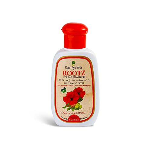 Rajah Ayurveda ROOTZ Shampoo 100ml and 200ml combo – |Royal Ayurvedic Treatment for your Hair with Goodness of Hibiscus, Brahmi, Neem and Shirakakai| Paraben Free|