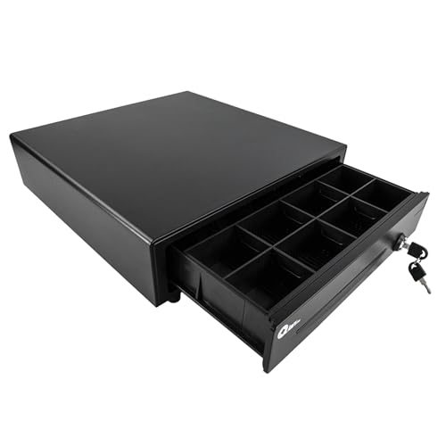 Reviews de Cajas para Dinero Walmart los 5 más buscados. 47 QIAN.MX Cajón de Dinero con Llave, 5 Compartimentos para Billetes y 8 para Monedas, Conexión por Cable RJ11, para Punto de Venta/Computadora Compatible con Windows QCD1701