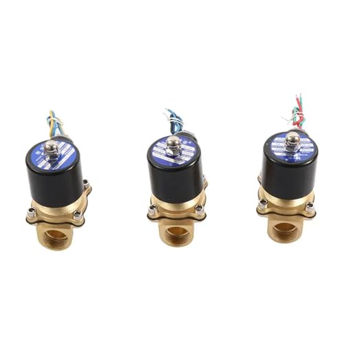 Válvula solenoide de latón 3/4 para sistemas de riego automático y huertos urbanos AC 220V NC 4