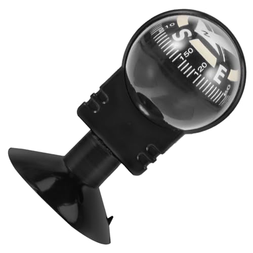Totority Car Dashboard Compass Mount for Vehicles Boats Compact Decorative Navigation Tool for Travel Outdoor Adventures