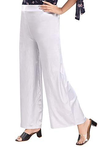 Image of DREAM & DZIRE Shimmer Palazzo for Women in Plus and Small Size.