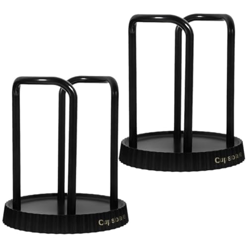 MOLUCKFU Portavasos de Papel para Cocina y Gimnasio, Soporte para Tazas Desechables de Café y Té 2 Unidades 5.31 Pulgadas