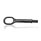 Konuooer Abschlepphaken Anhänger Ring 1T0 805 615 A Stoßstange Anhänger Ring Kompatibel mit R32 Rabbit A3 Q7 Alhambra Altea Superb Yeti Beetle Golf 5 Scirocco Caddy CC EOS