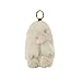 Greetuny 1pcs Kawaii Peluche Llavero Conejo Lindo Conejo Peluche Suave Adorno Colgante para Bolso/Cartera/Keychain (Blanco)