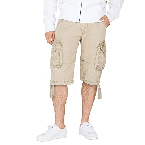Alpha Industries Herren Ma-1 Vf 59 Bomberjacke Cargos, Bone White, 34 EU – Ansicht 1
