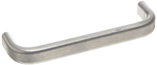 Image of Aluminum Metric Pull Handle with Threaded Holes, Rectangle Grip, Unfinished, 180mm Center-to-Center, 45mm Projection, 10mm Grip Size (Pack of 1)