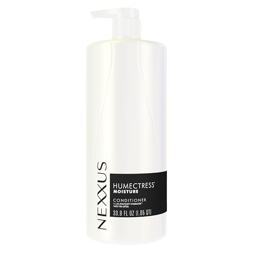 Nexxus Humectress Moisturizing Conditioner Ultimate Moisture for Dry Hair Moisturizing ProteinFusion with Elastin Protein and Green Caviar 33.8 oz