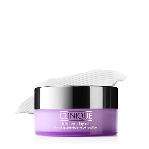 Clinique Take The Day Off Cleansing Balm Make-up-Entferner | Seidiger Gesichtsreiniger der mühelos Make-up und Sonnenschutz löst | leicht + gründlich 125 ml