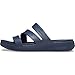 Crocs Women's Getaway Strappy Sandals, Navy, 8