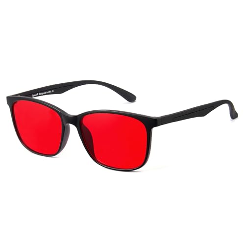 Cyxus Blue Light Glasses for Men Women Reduce Eye Strain Square Frame 8083 | Eye Protection,UV Protection,Lightweight TR90 Frame,Ideal for Computer Screen Office Work