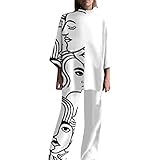 Sudadera grande para mujer XL para mujer, sudadera rosa para mujer, sudadera para adolescentes, con capucha para otoño, sudadera para niña, sudadera para adolescentes, sudadera negra para mujer, sudadera para adolescentes, niñas, sudadera de manga larga, sin capucha, manga larga, retro, para mujer, sudadera, manga larga, multicolor, sudadera larga para mujer, sudadera larga y gris, para mujer