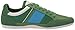 Lacoste Men's Chaymon Sneaker, Green/Blue, 13.5