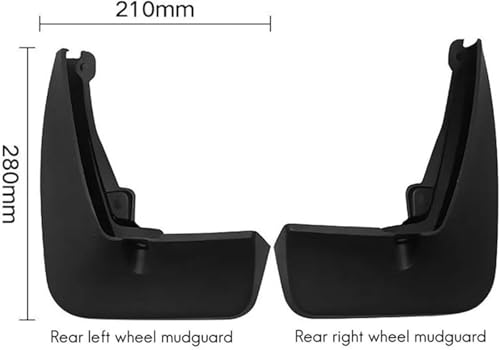 Garde-boue voiture Captur ailes propres sans éclaboussures - 4