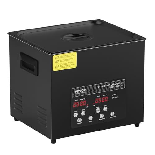VEVOR 10L Ultrasonic Cleaner with Heater and Timer