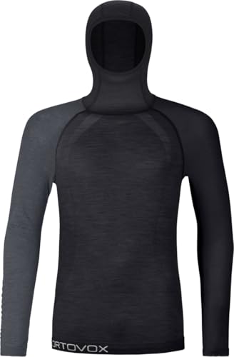 ORTOVOX 120 Comp Light Hoody M sweat à capuche mérinos homme pour le ski