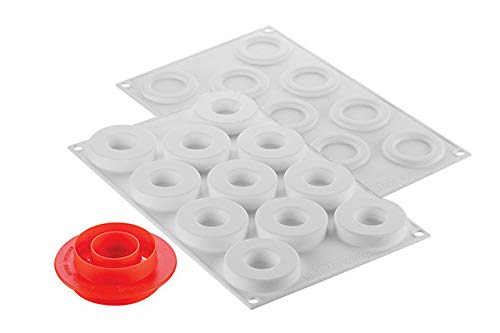 Silikomart Stampo Loop 32 – Kit Per 11 Dessert Con Inserti E Coltello – Stampo In Silicone Per Semifreddi - 6