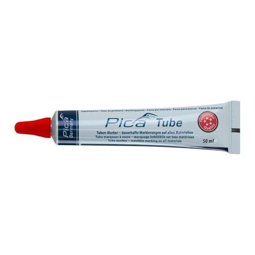Pica Tube Industrial Red Marking Paste 50Ml