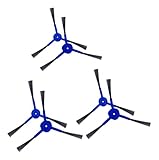 Cepillos laterales for robot aspirador MEDION MD 20040 (paquete de 6) for X40 SW. Repuesto for una limpieza eficiente. Cepillos laterales for robot aspirador MEDION MD 20040 (paquete de 6) for X40 SW. Repuesto for una limpieza eficiente.