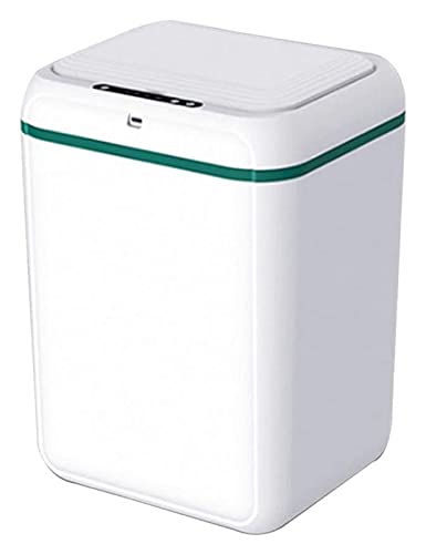 poubelle Poubelle poubelle panier poubelle corbeille automatique capteur automatique détourer la poubelle rectangente capteur intelligent ordures peut avec couvercle for la cuisine de bureau à domicil Cover