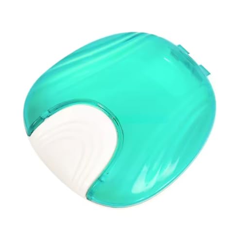 Estojo Caixinha Protetor para Alinhadores, Dentaduras e Aparelhos de Bruxismo – Armazenamento Compacto e Seguro (Verde)