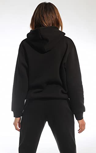 Light & Shade Women's Pullover Hoodie Hooded Sweat Top - Image 5