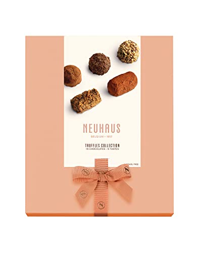 Neuhaus Belgian Chocolate Truffle Cocoa Assortment Collection – 16 Timeless Neuhaus Truffles – Classic Butter, Extra Dark, Waffle, Cappuccino And Speculoos #TOP1