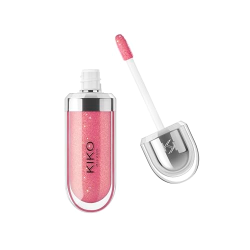 KIKO MILANO, 3D Hydra Lipgloss, Gloss Hidratante Com Efeito 3D, Cor 33 Pearly Watermelon