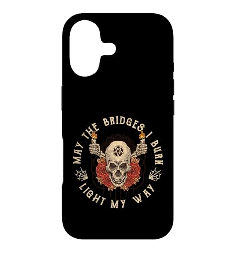 �S�X�J�� �S�V�b�N ���p May The Bridges I Burn Light My Way �X�}�z�P�[�X iPhone 17 �p