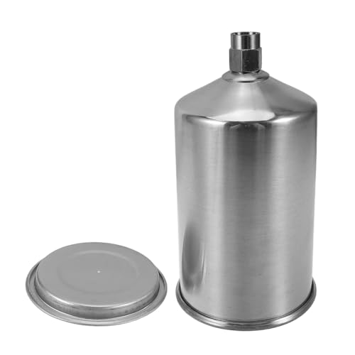 Ipetboom Spray Paint Accessories - Aluminum Paint Spray Pot with Internal and External Thread Lightweight Design for Efficient Home and Industrial Use Compatible with Various Devices