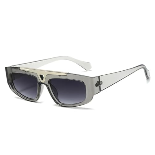 Lunettes de soleil œil de chat rétro en métal pour stopper la fatigue visuelle