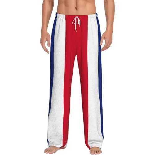 Pantalon de pyjama Costa Rica en polaire pour homme avec poches pratiques