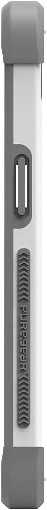 PureGear DualTek Case for Apple iPhone 13 Pro Max (2021) 6.7", Military Tested and Approved Protection, Heavy-Duty Durable Protective iPhone 13 Pro Max Case, Drop Test Certification of 20 ft (White)