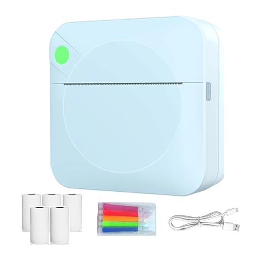 Imprimante thermique portable rechargeable pour mini autocollant et photo