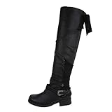 Schon lange gehören Overknees für Damen zur kalten Jahreszeit und strahlen dabei einen Hauch von Sexappeal aus. Je nach Belieben gibt es die Schuhe in der flachen Variante, mit weitem Schaft, aus Leder oder mit Absatz. Insbesondere dezente Farben wie Schwarz, Grau, Beige oder Braun verleihen ihnen Eleganz und zaubern endlos lange Beine. Kombinieren lassen sie sich am besten mit Röcken, Skinny Jeans, Leggings und Strumpfhosen.