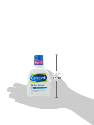 Cetaphil Oily Skin Cleanser 125ml, Foaming Gel Face Wash for Oily & Combination Skin, Removes Excess Oil & Impurities Without Over-Drying, Refreshing Daily Cleanser, Handy Starter Size