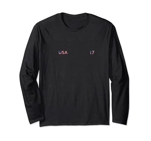 Drapeau Etats Unis Manche Longue